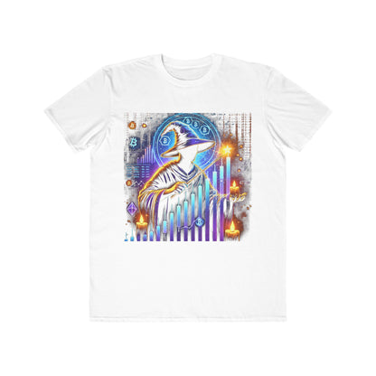 Men’s Crypto Wizard Halloween T-Shirt – 100% Cotton, Magical &amp; Trendy, Durable Comfort