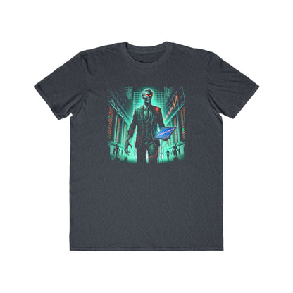 Men’s Cyberpunk Zombie Trader Halloween T-Shirt – 100% Cotton, Futuristic &amp; Spooky, Durable Comfort