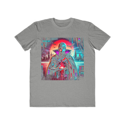 Men’s Cyberpunk Vampire Halloween T-Shirt – 100% Cotton, Futuristic &amp; Bold, Comfortable &amp; Durable