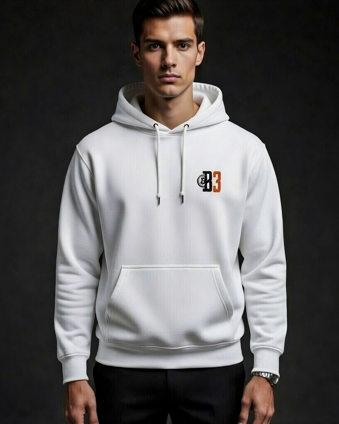 GENESIS Heavyweight Hoodie – White