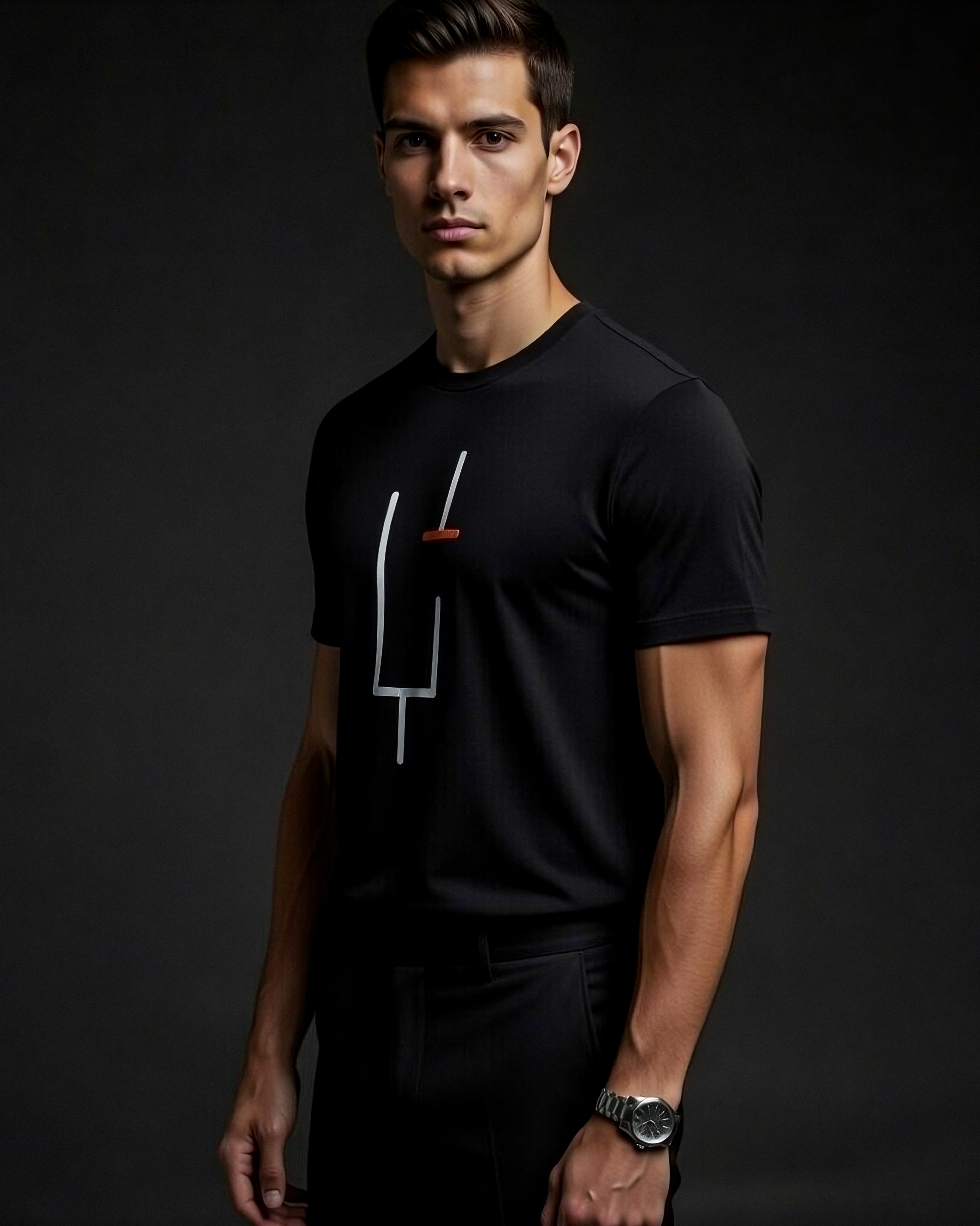 GENESIS Heavyweight Tee – Black