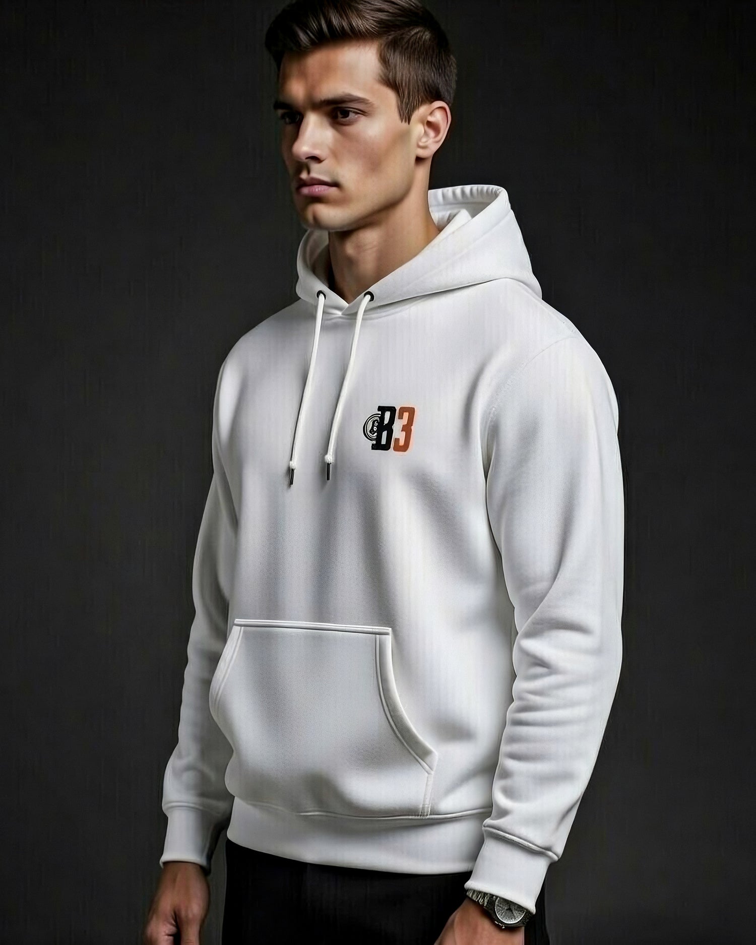 GENESIS Heavyweight Hoodie – White